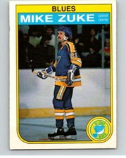1982-83 O-Pee-Chee #313 Mike Zuke  St. Louis Blues V59284