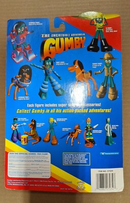 Trendmasters Movie Toy Incredible Adventures of Gumby - Space