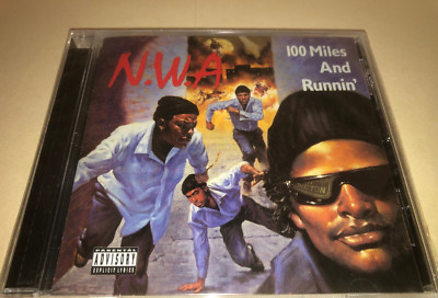 NWA CD 100 Miles and Runnin ep Dr Dre Eazy-E DJ Yella Mc Ren DOC n.w.a.
