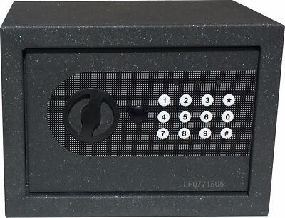 #ad DIGITAL ELECTRONIC SAFE BOX WALL JEWELRY GUN CASH WHITE BLACK GRAY PINK BLUE $33.14