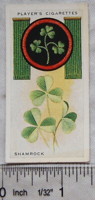 1933 Player's Boy Scout & Girl Guide Patrol Signs & Embleme No. Kleeblatt 43
