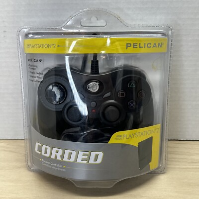 Vintage Pelican PlayStation 2 Corded Controller ~ NEW NOS