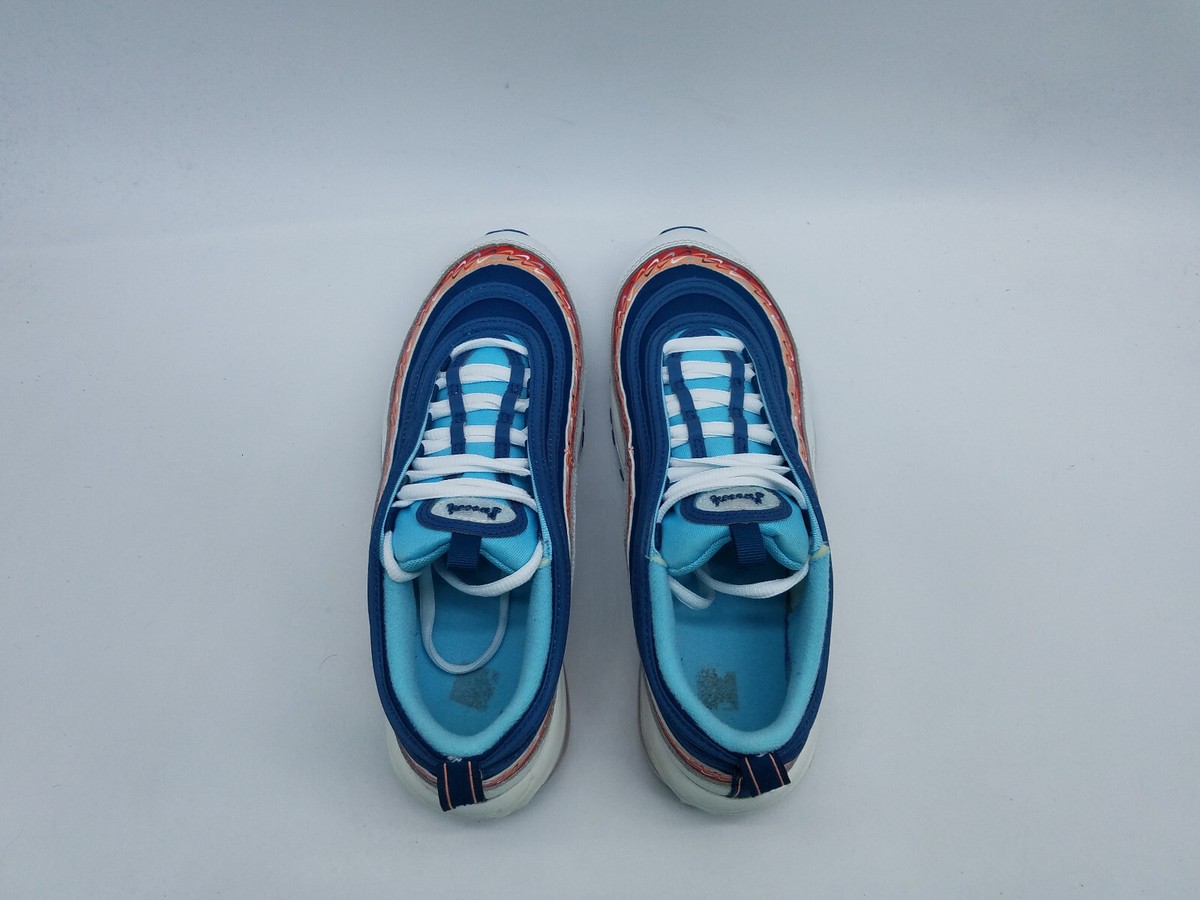 Nike Air Max 97 Swoosh Chain (GS) Youth's Size 7Y Sneakers Blue
