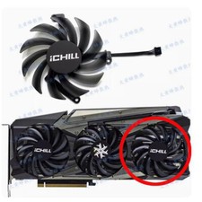 Graphics Card Fan For INNO3D RTX3070ti 3070 3060ti 3060 ICHILL X3X4 Ice Dragon
