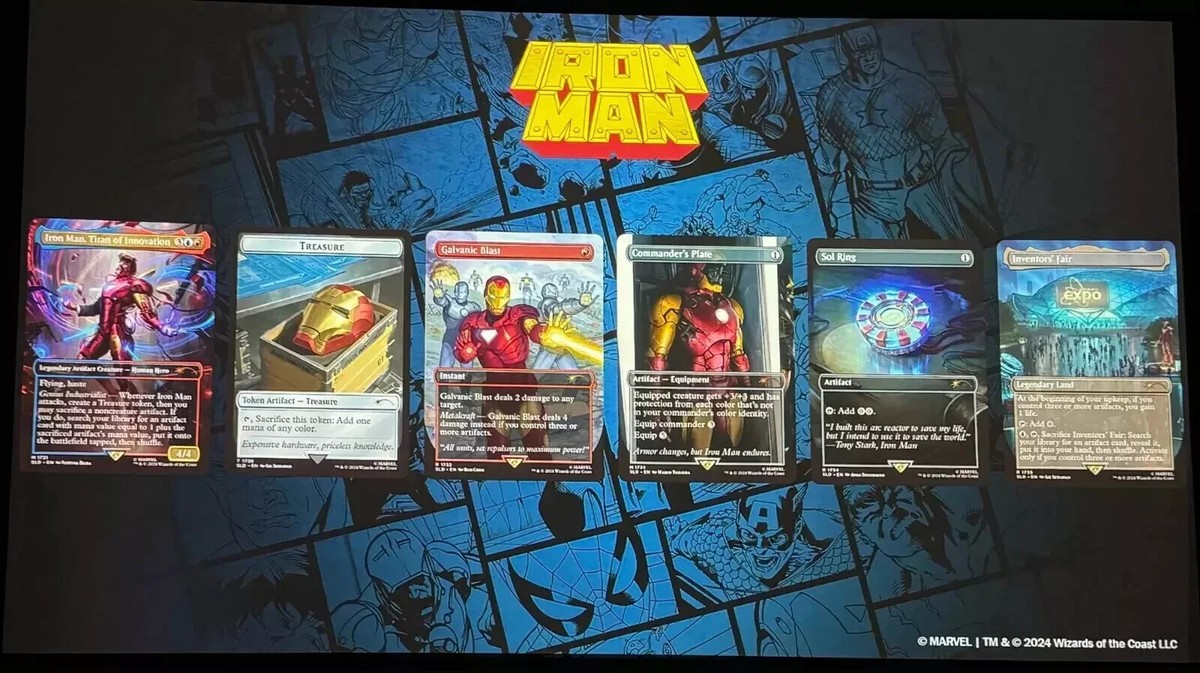 Secret Lair Iron Man, Sealed, Non-Foil, Marvel, Magic, MTG
