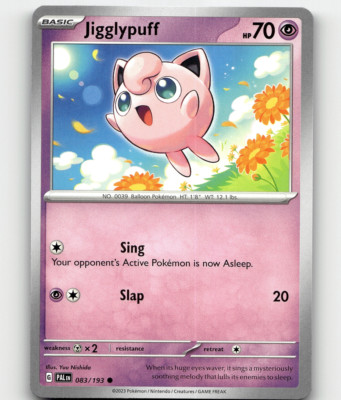 Pokemon Jigglypuff Paldea Evolved 083/193