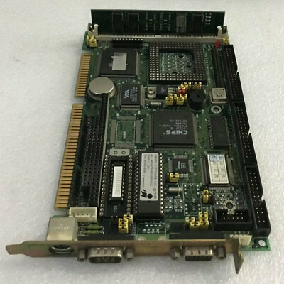 1PC NEW Advantech PCA-6145B/45L REV:C1 CPU Board CPU Card Half-Size 486