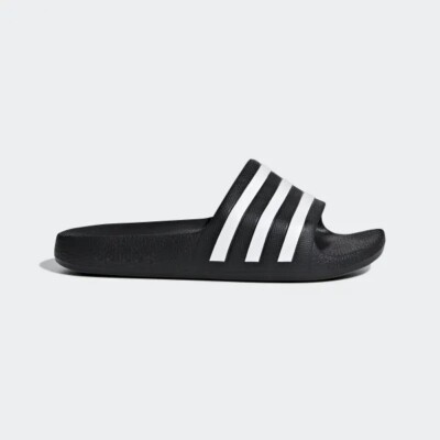 Adidas Adilette Aqua F35556 Hausschuhe Schwarz Black Gummi Meer Pool Herren Damen
