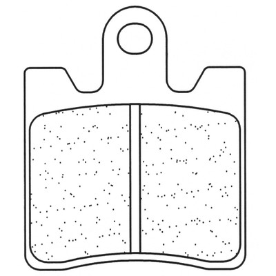 46880 - COATING, BRAKE, FRONT CL SINTERED compatible with DAELIM S3 125 125 2010-