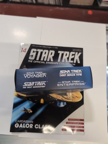 Eaglemoss Star Trek Starship Cardassian Keldon Class #136 w/ Magazine!!!! - Picture 4 of 9