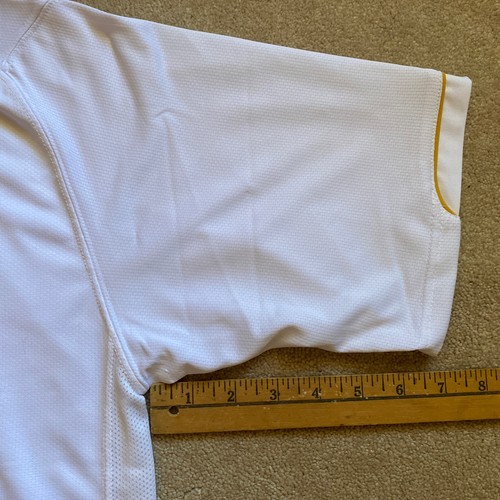 VTG Brian Ching Signed #25 Nike Soccer Jersey Mens L White Short Sleeve USMNT - Picture 12 of 12