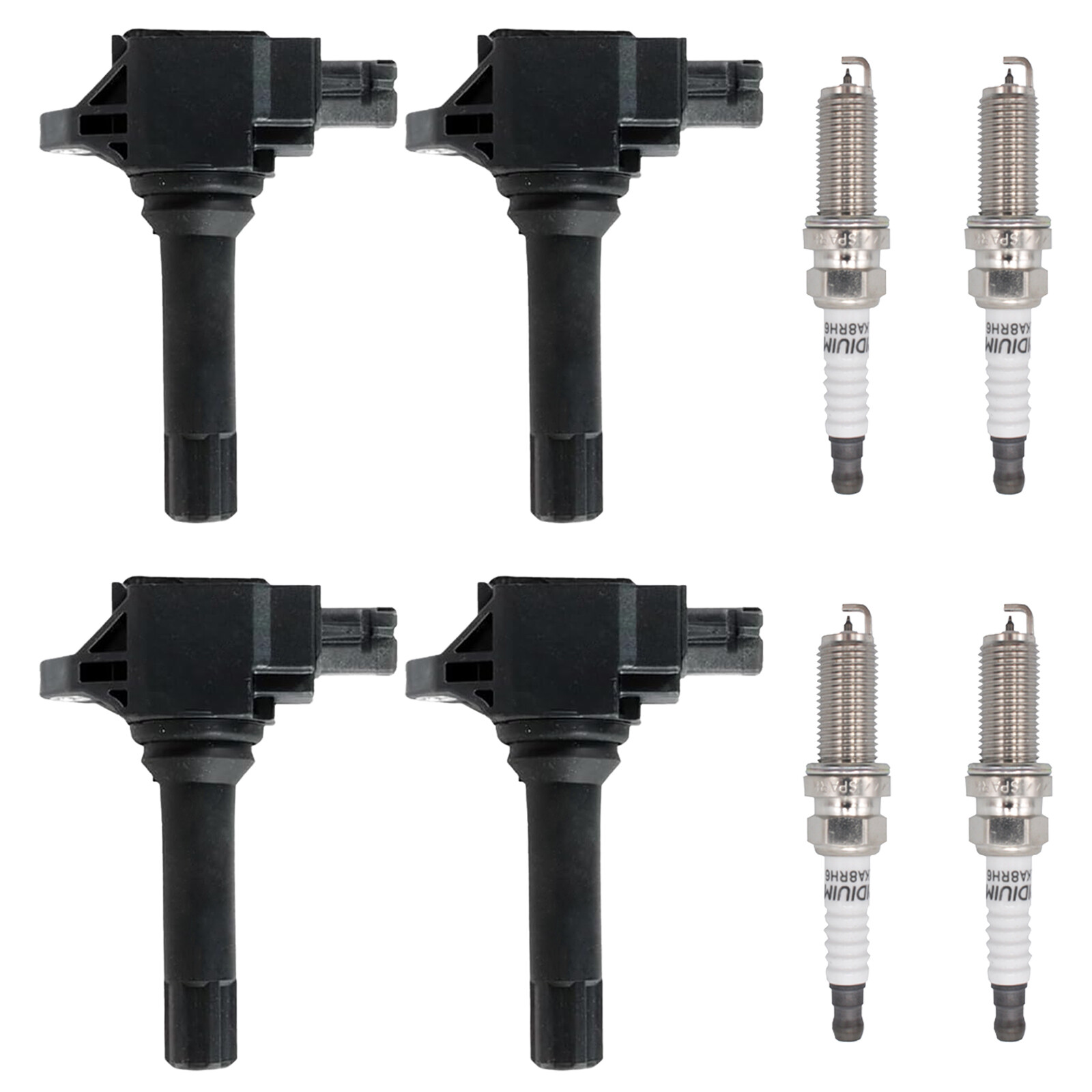 4 x Ignition Coils & 4 x Iridium Spark Plugs for Toyota 86 Subaru BRZ 2.0L