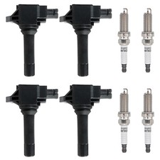 4 x Ignition Coils & 4 x Iridium Spark Plugs for Toyota 86 Subaru BRZ 2.0L