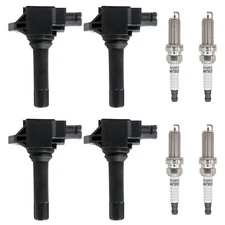 4 x Ignition Coils & 4 x Iridium Spark Plugs for Toyota 86 Subaru BRZ 2.0L