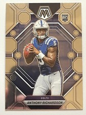 2023 Panini Mosaic ANTHONY RICHARDSON TRUE Rookie Card RC COLTS 282. rookie card picture