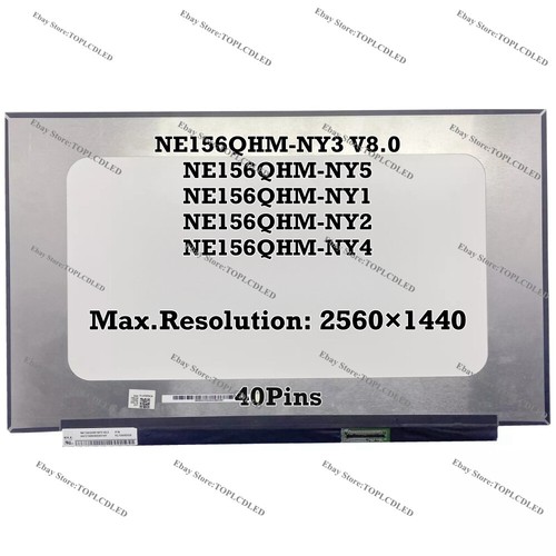 NE156QHM-NY3 V8.0 NE156QHM-NY5 NE156QHM-NY1 NE156QHM-NY2 NE156QHM-NY4 IPS 165Hz