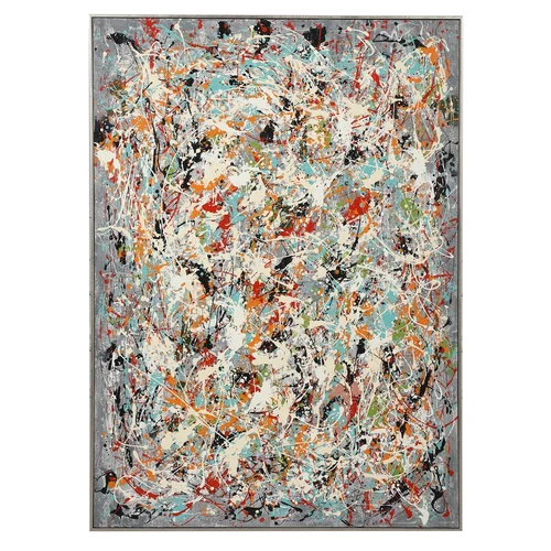 Uttermost Organized Chaos Hand Painted Canvas - Picture 1 of 1