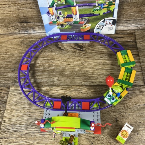 COMPLETE LEGO 10771 Toy Story Carnival Thrill Coaster Buzz Lightyear Alien Figs - Picture 3 of 11