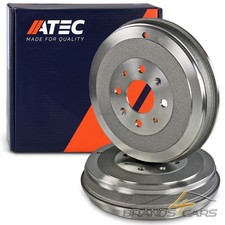 ATEC 2x BREMSTROMMEL Ø228 HINTEN LINKS RECHTS FÜR FIAT PUNTO 199 OPEL CORSA D E