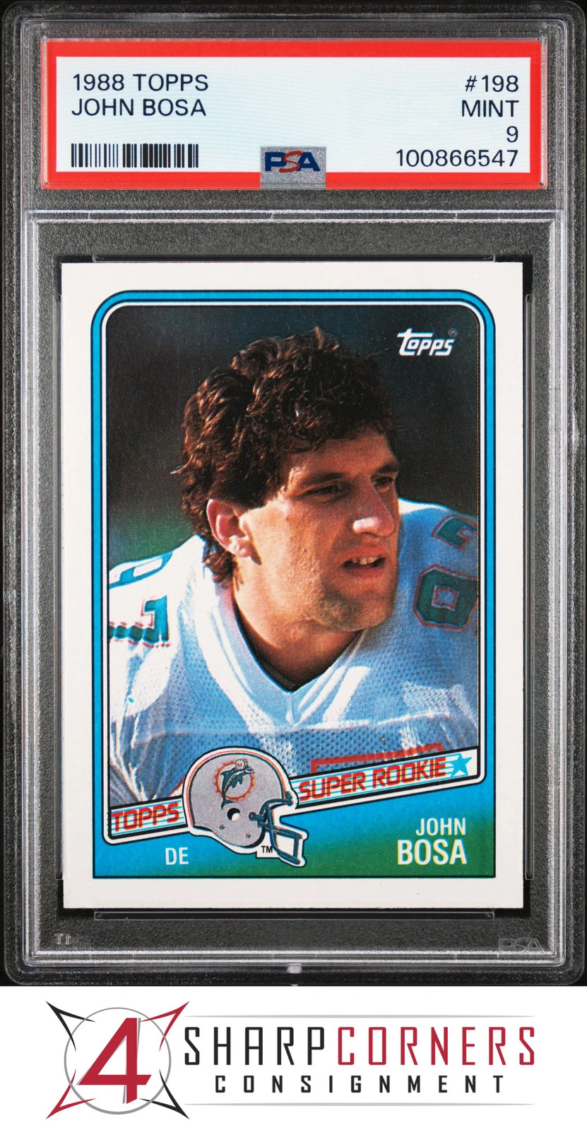 John Bosa trading card