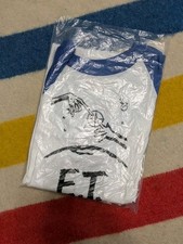 NOS VTG 80s E.T. The Extra Terrestrial Movie Promo Blue 3/4 Sleeve T-Shirt M