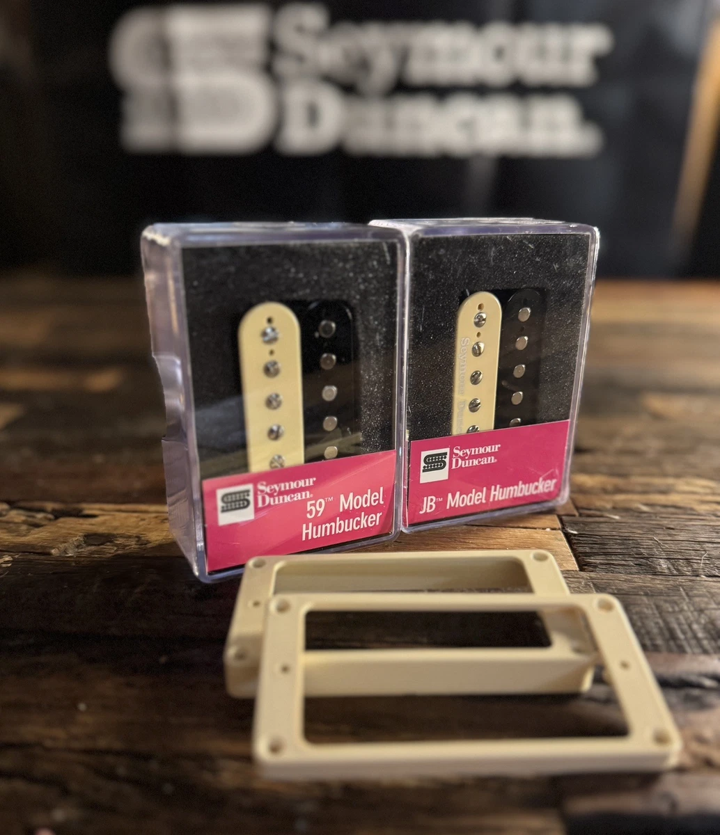 Seymour Duncan SH-4 JB & SH-1 59 ZEBRA Humbucker Set FREE M-69