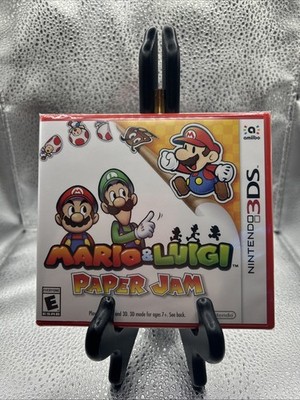 Mario & Luigi: Paper Jam 3DS, (Brand New Factory Sealed US Version) 1st Print