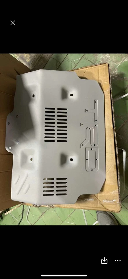 Placa de deslizamiento inferior delantera de aluminio apta para 4runner TRD 2014-2021 con letra 3D roja Foto 2 de 4