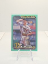 2024 Topps Update Hunter Stratton Rookie SP Aqua #US348 Pittsburgh Pirates