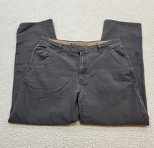 Legendary Outfitters Men's Gray Utility Cargo Pants 36x30 Cotton Workwear