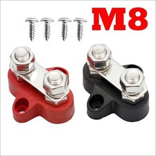 48V Bus Bar Power Distribution Terminal Block M6 M8 Insulated Junction