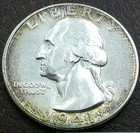 1941 Washington Quarter — photo from another recent sale