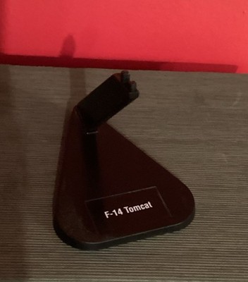 Diecast Aircraft Plastic Display Stand For F-14 Tomcat 7.25cm X 8.5cm