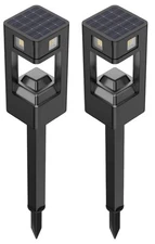 Solar Path & Motion Lights (2-Pack) – 500 Lumens Motion Activated, 50 Lumens ...