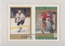 1989-90 O-Pee-Chee Album Stickers Craig Janney Mike Vernon #29-167 HOF 8tn