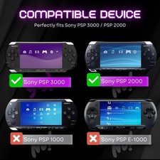 Clear Anti-dust Hard Skin Case Protector Cover for Sony PSP 2000 3000 Console