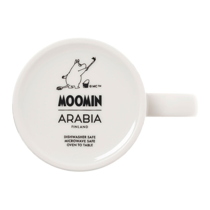 Set of 2 ARABIA Moomin Mug 2026 SIMPLE JOY Blue Japan Limited