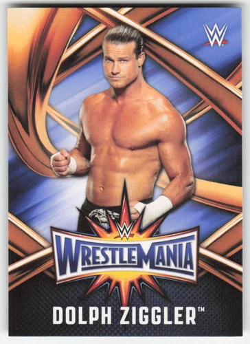 2017 Topps WWE Road To Wrestlemania Roster Card Dolph Ziggler #WMR-28
