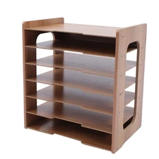 7 Tiers Desk File Organizer Holder Office A4 Paper Letter Tray Document Storage