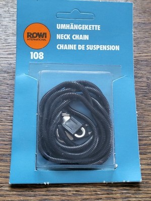 New  Vintage ROWI 108 Camera Neck Chain Camera Strap MADE IN GERMANY 35''
