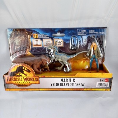 Jurassic World Dominion Maise Velociraptor Beta Lystrosaurus HGP78 Mattel 2022