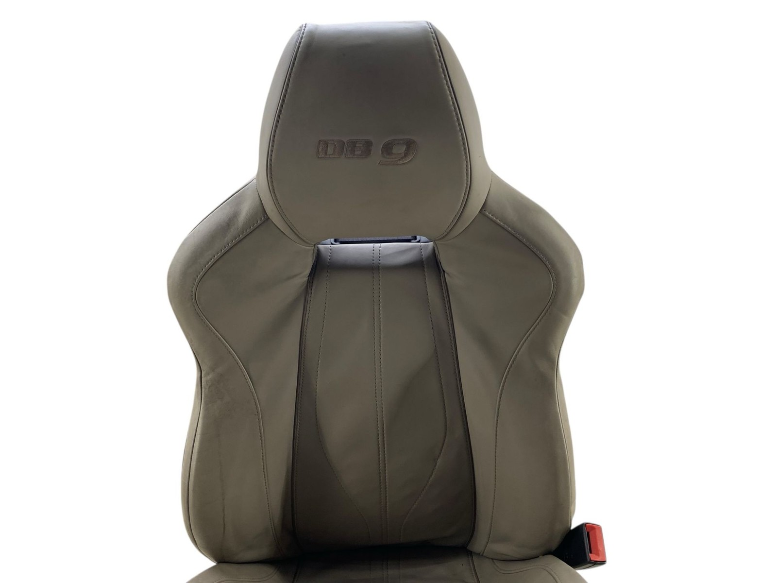2013-2016 Aston Martin DB9 Volante Front Right Passenger Seat W/ Bag Ice Mocha