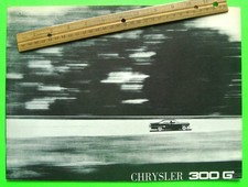 1961 Chrysler 300g High Performance Car Huge 12-pg Bw Catalog Brochure Xlnt 1961 Chrysler 300g High Performance Car Huge 12-pg Bw Catalog Brochure Xlnt