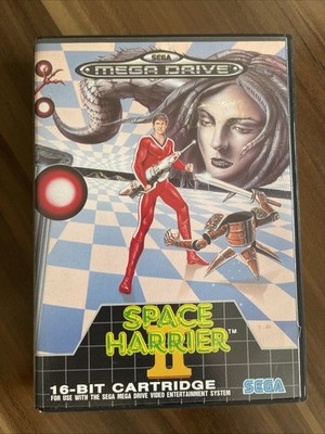 Space Harrier II 2 SEGA Mega Drive CIB Komplett Anleitung Sammlungsauflösung PAL