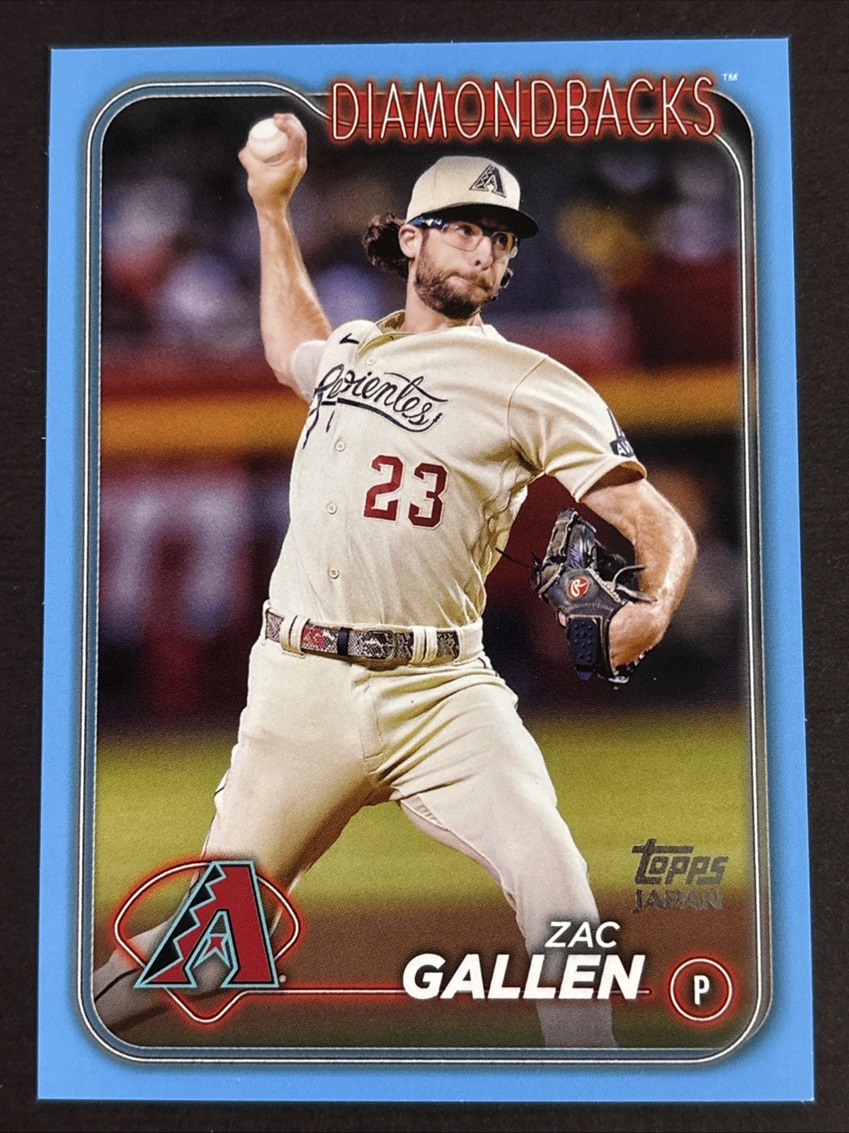 2024 Topps Japan Edition - Zac Gallen #146 Blue /150
