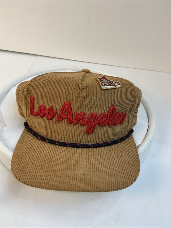 Los Angeles Clippers New Era Golfer Snapback Corduroy