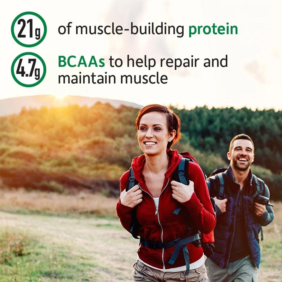 Proteína de suero en polvo orgánica alimentada con pasto chocolate cacao de comercio justo 12 porciones Foto 3 de 4