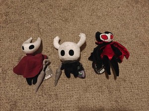 Fangamer Hollow Knight Plushes: The Knight, Hornet, and Grimm