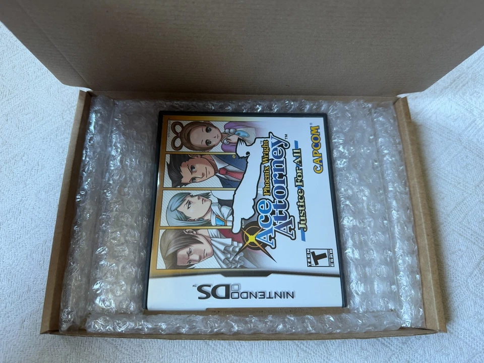 Phoenix Wright Ace Attorney Justice For All Nintendo DS NTSC-U/C USA Immaculate - Image 3 of 4