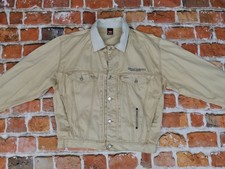 Giacca Jeans Vintage Basic Line Beige Diesel Industry Denver XL